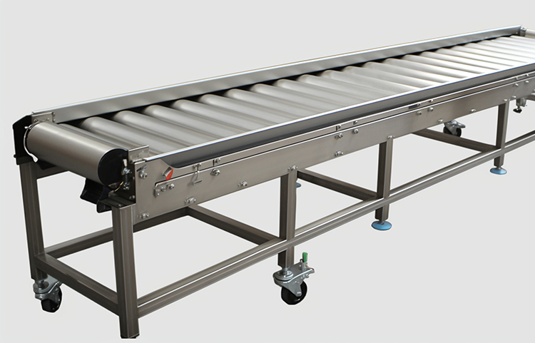 Tubo de rodillos del sistema transportador