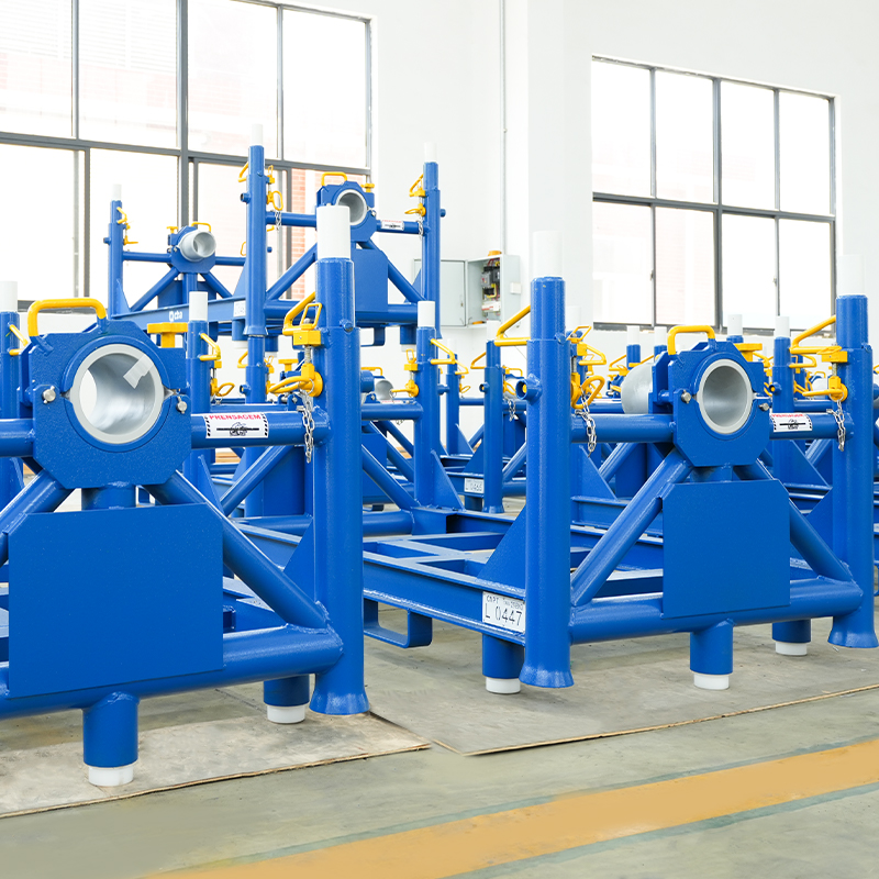 Estante de almacenamiento de acero plegable – marco soldado de alta resistencia, apilable y plegable, tamaños personalizados disponibles